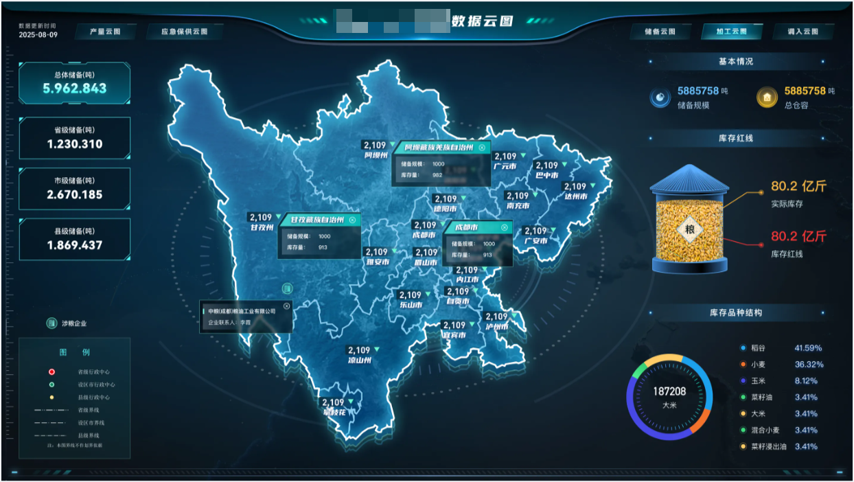 粮仓数据可视化 - 2